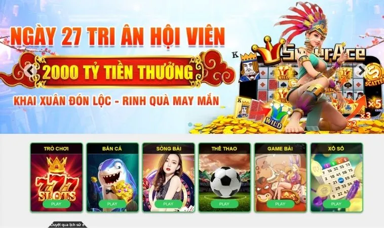 Đa dạng các thể loại game để trải nghiệm tại 999BET