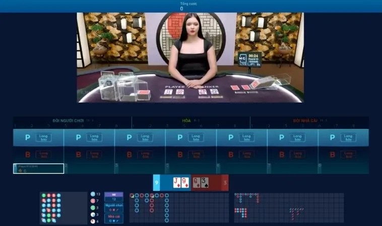 Giao diện chơi casino online tại 999BET thiết kế đẹp, chuyên nghiệp